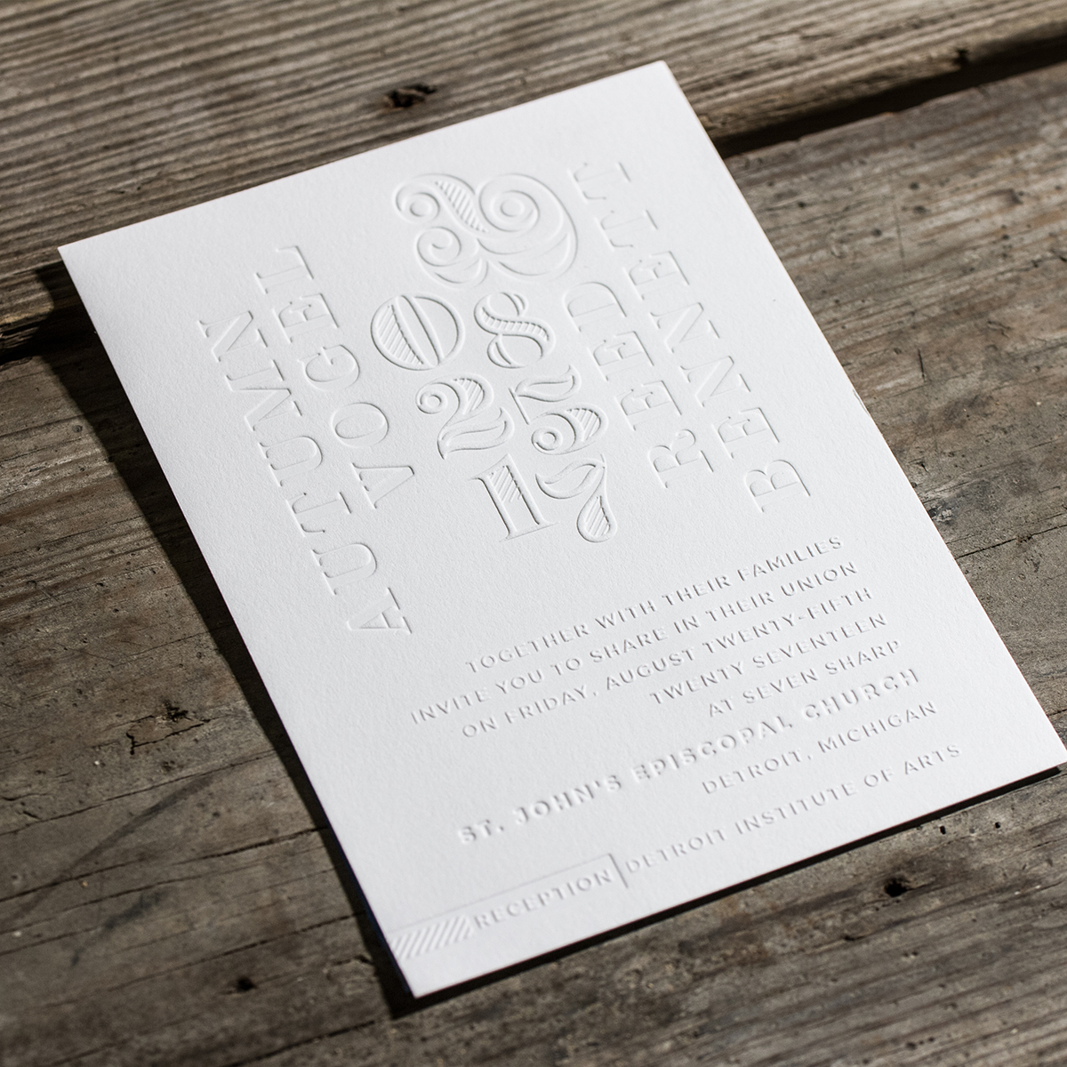 Blind Emboss and Deboss